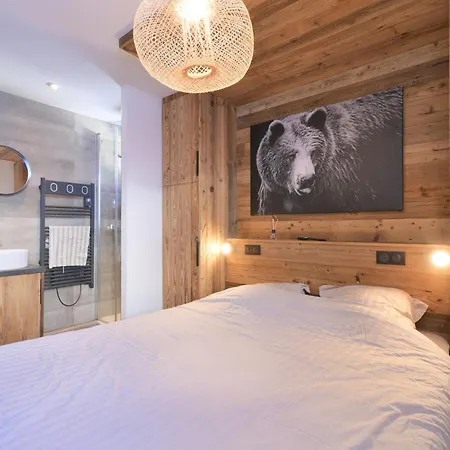 公寓 Lesetoilesdelaplagne Le Quartz