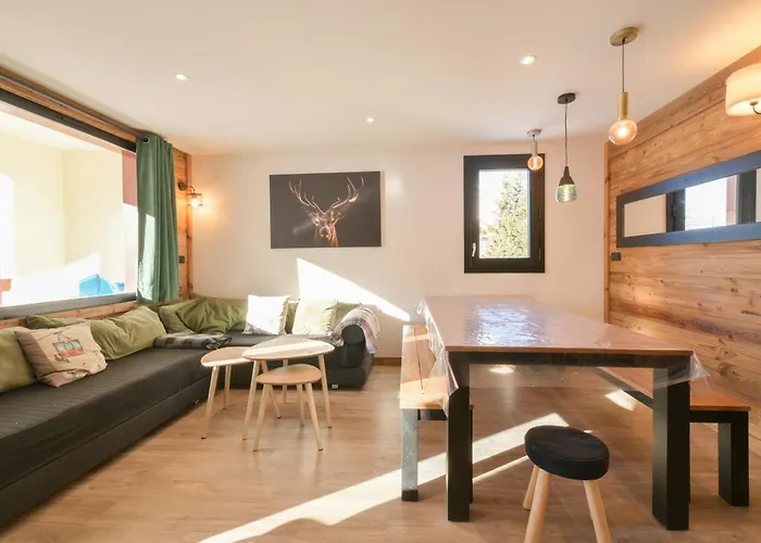 公寓 Lesetoilesdelaplagne Le Quartz La Plagne-Tarentaise