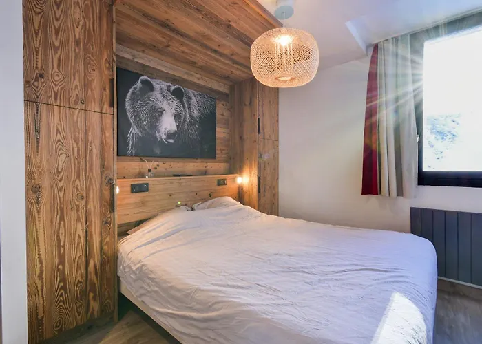 公寓 Lesetoilesdelaplagne Le Quartz