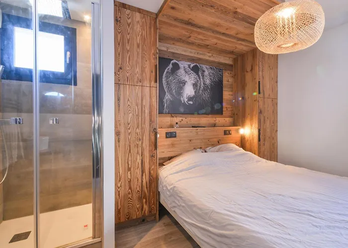 Lesetoilesdelaplagne Le Quartz 公寓